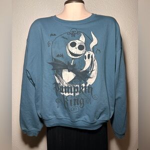 Disney Nightmare Before Christmas Jack Skellington Crewneck XL (Runs Small)